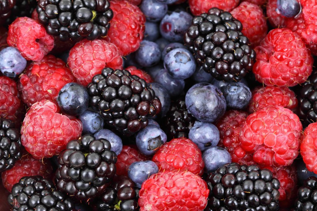 berries, fruits, cool backgrounds